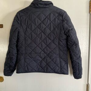 J.Crew Quilted Jacket with Gold Accents